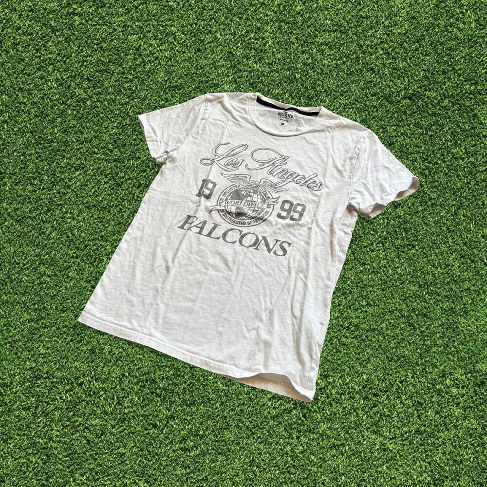 Hollister Co. falcons California Y2K cropped fit tee shirt